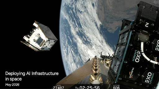 AI infrastructure in space